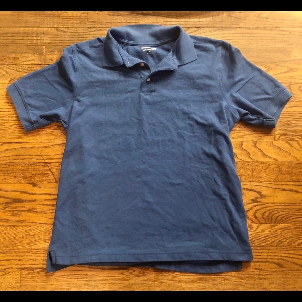 Croft & Barrow Signature Polo blue medium